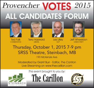 TC Provencher Candidates Forum 6xR_150924