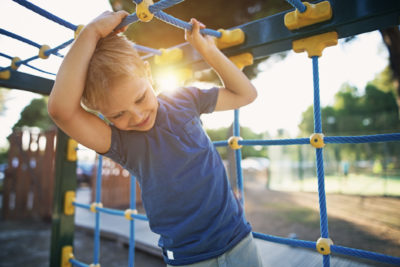 Photo of Child on Play Structure