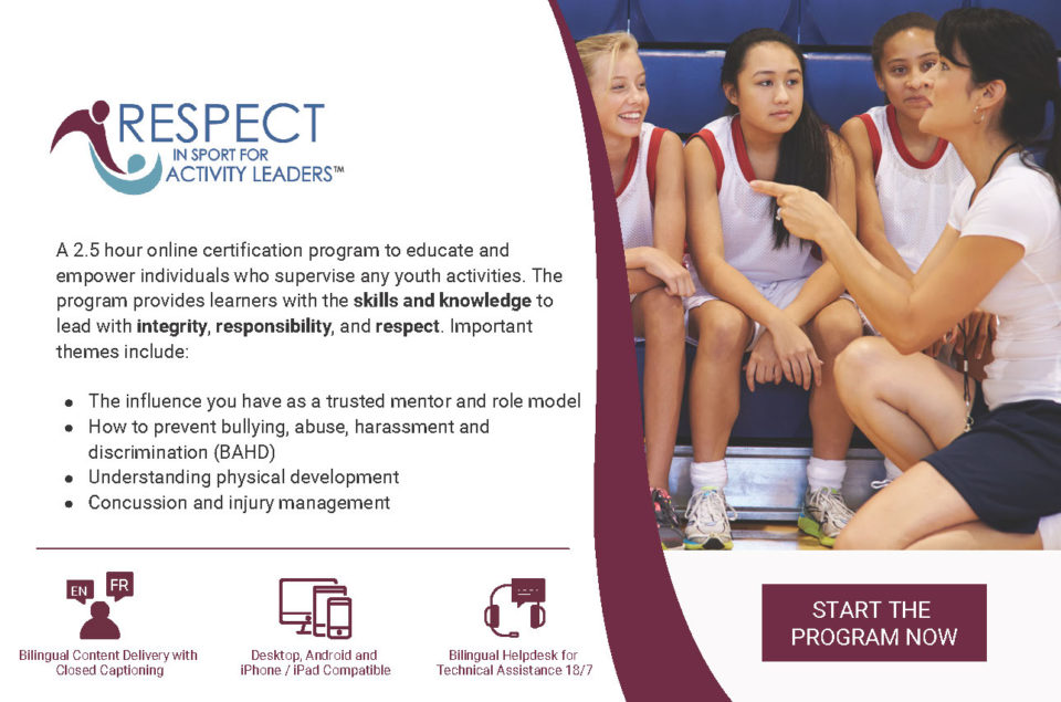 Respect in Sport Training Image