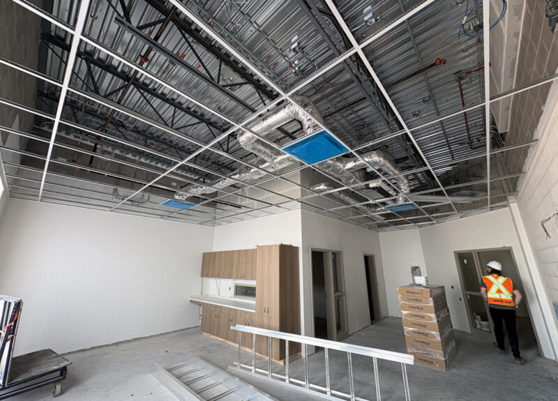 Construction at Parkhill